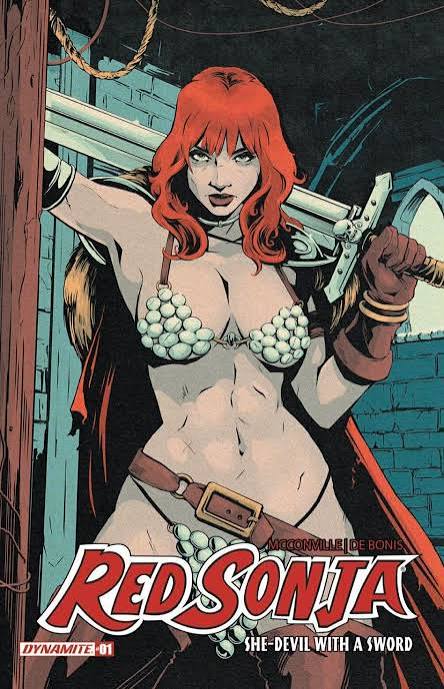 RED SONJA: SHE DEVIL WITH A SWORD #1 - FLOPS! - TRADE DRESS - LTD 500