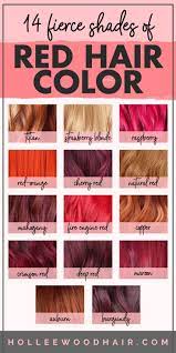 14 Fierce Shades Of Red Hair Color The Difference Between Them All Red Hair Color Red Hair Color Shades Shades Of Red Hair