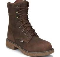 Rush 8" Lace UP Nano Comp Toe Waterproof | Justin Boots