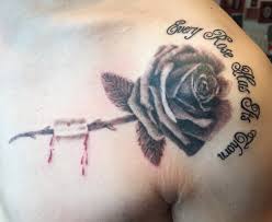 To search more free png image on vhv.rs Rose Thorn Chest Tattoo Colchester Essex Reds Tattoo Reds Tattoo