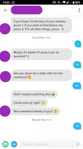 I, personally, would definitely be on. How To Keep The Tinder Conversation Going 15 Examples