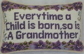 Everytime A Child Is Born So Is A Grandmother Word Pillow A Child Is Born Love My Kids