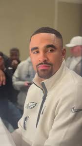 Jalen Hurts says his female-led management team happened organically and  gave him “the eye that he didn’t have.” #NGWSD #FlyEaglesFly #SuperBowl  #JalenHurts