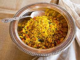 The most important thing was using saffron rice instead of bismati rice. Lebanese Recipes Middle Eastern Roasted Vegetable Rice Recipe