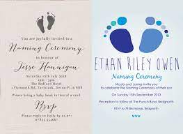 Just choose a template from our professionally designed collection and start making your custom naming ceremony invitations. Super Cute Baby Naming Ceremony Invitation Templates And Messages