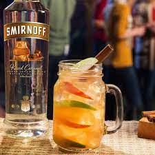 Indulge your tastebuds with sweet caramelized sugar and soft english toffee, balanced with a light saltiness that draws out the caramel for a taste that is completely delicious. 5 Recipes For Smirnoff Kissed Caramel Bremers Wine And Liquor