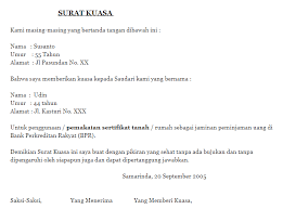 Contoh surat kuasa tanah tanah adalah kekayaan yang mempunyai kecenderungan naik harganya. 16 Contoh Surat Kuasa Tanah Untuk Jual Beli Dan Lainnya Contoh Surat