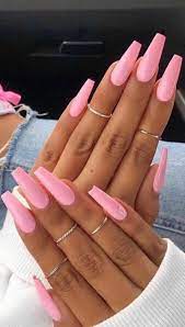 Nail Inspo Coffin Kylie Jenner Nail Inspo Coffin Pink Nails Acrylic Nails Wedding Acrylic Nails
