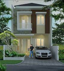 Desain rumah minimalis modern 2 kamar. Desain Rumah Minimalis 2 Lantai Modern Cek Bahan Bangunan