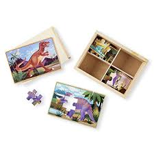 Usa daily crossword fans are in luck—there's a nearly inexhaustible supply of crossword puzzles online, and most of them are free. Melissa Doug Dinosaurs 4 In 1 Wooden Jigsaw Puzzles In A Storage Box 48 Pcs Pricepulse