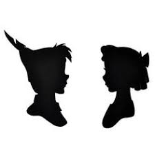 Peter Pan Et Wendy Forme Flex Thermocollant Customisation Vetement Pas Si Godiche Silhouettes Disney Dessin Anime Dessin