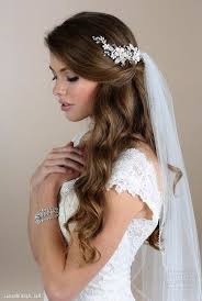 20 Wedding Hairstyles For Long Hair With Veils Wedding Hairstyles For Long Hair Wedding Hair Half Veil Hairstyles