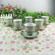 Our coffee mugs and tea cups are available in a wide range of sizes, styles, colors, and materials. 240ml Tableware 6 Pcs Green Porcelain Coffee Cup And Saucer Ceramic Tea Cup Buy Modern Tea Cup And Saucer Porcelain Coffee Cup And Saucer Sets Ceramic Large Tea Cup And Saucer Product On