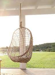 This all weather rattan swing chair is perfect for relaxing on balconies or patios. Wooden Furniture Swing Chair Indoor Outdoor Garden Furniture