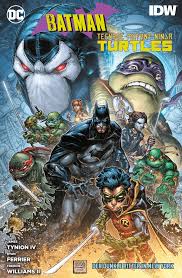 Arkham city, the game's main storyline follows batman as he confronts scarecrow, who has launched an attack on gotham city, causing a citywide evacuation. Batman Teenage Mutant Ninja Turtles Der Dunkle Ritter In New York Tynion Iv James Ferrier Ryan Williams Ii Freddie Rother Josef Amazon De Bucher