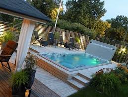 Pin Von Pfdb Auf Jardin Whirlpool Im Freien Schwimmbad Designs Hintergarten