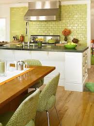 green kitchen decor