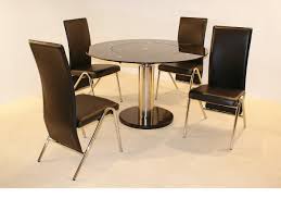 Alluring Round Dining Table Hidden Chairs