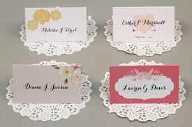 Reception Place Cards And Escort Cards