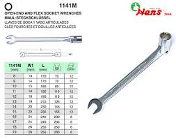 Open End Flex Socket Wrench Hanstools Shop