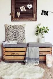Diy Sitztruhe Aus Alten Holzkisten Sitztruhe Mobel Aus Paletten Alte Holzkisten