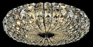 Shop allmodern for modern and contemporary round crystal chandelier to match your style and budget. Casa Padrino Neo Baroque Crystal Chandelier Silver O 40 X H 12 Cm Round Chandelier With Metal Frame And Glass Crystals In Different Cuts