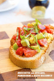 Bruschetta Con Avocado Pomodorini E Aceto Balsamico Oggicucinamirco Ricetta Ricette Idee Alimentari Pomodorini