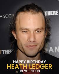 Today, we remember Heath Ledger.