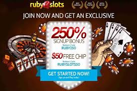 Ruby Slots Casino Has A Deposit And Free Chip Promotion Code On There Games Get Your First Coupon Code Ruby50 And Claim This Great No Casino Bonus Bonus Casino