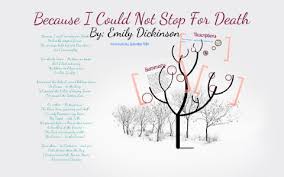 Because I Could Not Stop For Death By Gabriella Wilk