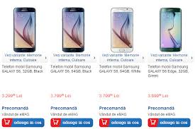 Samsung galaxy s6 (32 gb) facebook yorumları. Samsung Galaxy S6 Si Galaxy S6 Edge Disponibile Acum La Emag Ro La PrecomandÄƒ PreÅ£urile Pornesc De La 3299 Lei