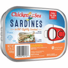 They also come packed in water. Chicken Of The Sea Lightly Smoked Sardines In Oil 3 75 Oz Food 4 Less