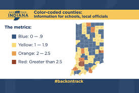 Indianapolis, indiana local time details. Indiana To Create Color Coded Covid 19 Map To Help Guide School Decisions