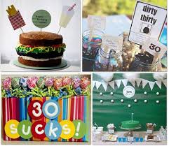Masculine decor for surprise party, men's 30th birthday. Pin On Gift Ideas
