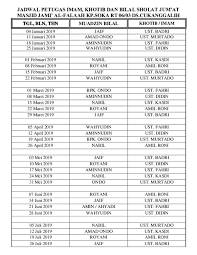We did not find results for: Doc Tgl Bln Thn Muadzin Bilal Khotib Imam Jadwal Petugas Imam Khotib Dan Bilal Sholat Jum At Badru Carlosta Academia Edu