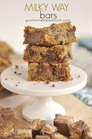 Milky Way Bars Recipe Dessert Bars Recipes Easy Desserts Dessert Recipes Easy