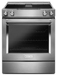 4 element electric downdraft slide in