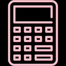 Free vector icons in svg, psd, png, eps and icon font. Pink Calculator 5 Icon Free Pink Calculator Icons