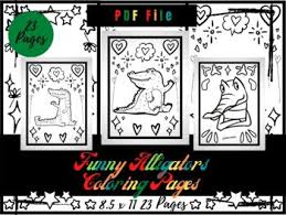 Learning the letters should be fun. Alligator Coloring Sheet Worksheets Teaching Resources Tpt