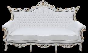 White and gold antique furniture. Casa Padrino Baroque 3 Seater Sofa Master White Gold Mod2 Antique Furniture Limited Edition