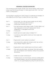 Tajuk karangan bahasa melayu tahun 3. Contoh Karangan Berformat