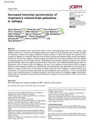 Increased interictal synchronicity of respiratory related brain pulsations  in epilepsy