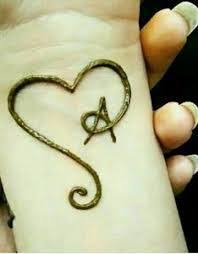 All alphabets tattoo mehndi design | a to z letter tattoo design | . Alphabet Design Google Search Best Arabic Mehndi Designs Mehndi Design Pictures New Mehndi Designs