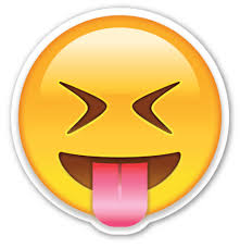 Face With Stuck Out Tongue And Tightly Closed Eyes Emojistickers Com Emoji Faces Emoji Stickers Emoji