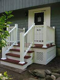 Just completed this gorgeous front porch featuring timbertech mahogany porch plank! I Pinimg Com Originals D3 58 7b D3587beb7481b04