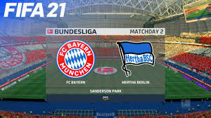 Der offizielle account von hertha bsc. Fifa 21 Fc Bayern Munchen Vs Hertha Bsc Sanderson Park Youtube