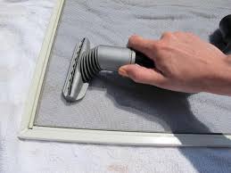 You can allow it to air dry or wipe it with chamois. How To Clean Window Screens Hgtv