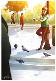 Happy First Day Of Autumn Girly Art Animation Art Cartoon Art