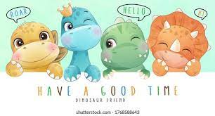 Cartoon Baby Dinosaurs Images Stock Photos Vectors Shutterstock