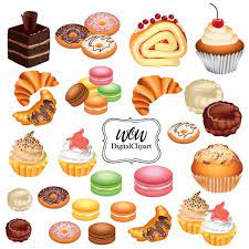 Cupcakes Clipart Clip Art Bakery Clipart By Wowdigitalclipart Arts Bakery Bakery Vector Food
